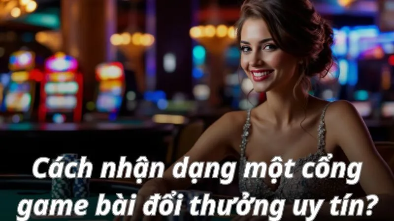 cách nhận dạng một cổng game bài đổi thưởng uy tín
