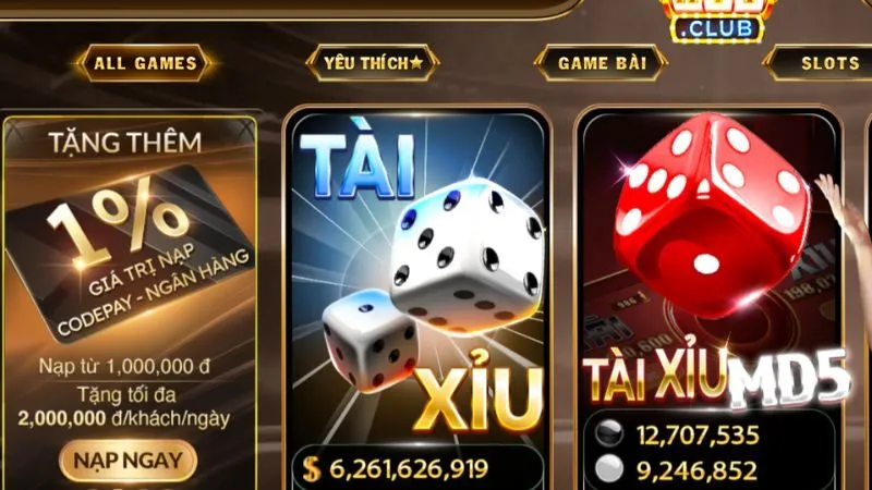 Cổng game bài đổi thưởng HITCLUB