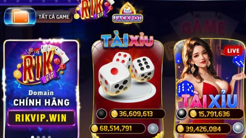 Cổng game tài phiệt RikVip