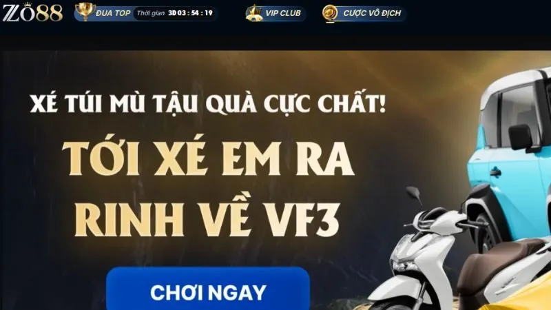 Cổng đổi thưởng game độc đáo ZO88